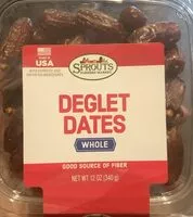 Mängden socker i Deglet Dates Whole