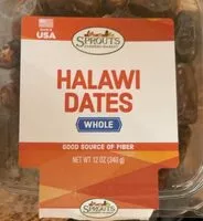 Mängden socker i Halawi Dates