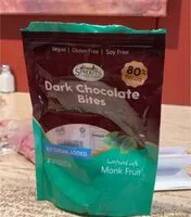 Mängden socker i Dark chocolate bites