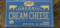 Mängden socker i Organic Cream Cheese