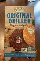 Mängden socker i Original Griller Veggie Burgers