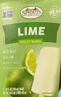 Mängden socker i Sprouts lime fruit bar
