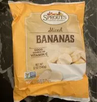 Mängden socker i Frozen sliced bananas