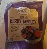 Mängden socker i Whole berry medley