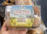 Mängden socker i Cage Free farm frwsh aggs