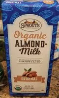 Mängden socker i Sprouts Organic Almond Milk
