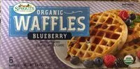 Mängden socker i Organic waffle blueberry