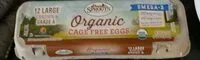 Mängden socker i Organic cage free eggs