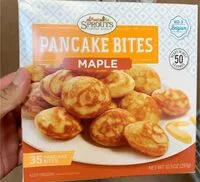 Mängden socker i Pancake bites maple