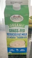 Mängden socker i Organic grass fed reduced fat milk