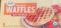 Mängden socker i Organic Waffles Buttermilk