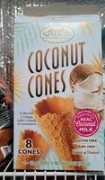 Mängden socker i Coconut cones