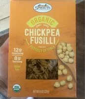 Mängden socker i Chickpea fusilli