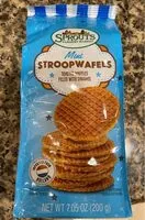 Mängden socker i Mini stroopwafels