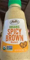 Mängden socker i Organic spicy brown mustard