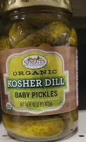 Mängden socker i Organic Kosher Dill Baby Pickles
