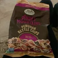 Mängden socker i Andes Mountains Peruvian Kettle Chips