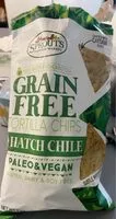 Mängden socker i Grain free tortilla chips Hatch chile