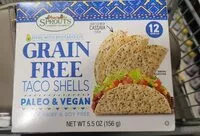 Mängden socker i Grain free taco shells