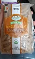 Mängden socker i Organic whole wheat penne rigate