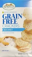 Mängden socker i Grain Free Sea Salt Crackers