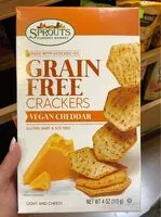 Mängden socker i Grain free crackers