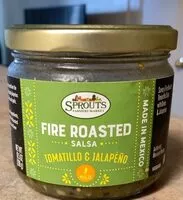 Mängden socker i Fire roasted tomatillo and jalapeño salsa