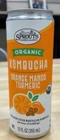 Mängden socker i Organic Kombucha Orange Mango Tumeric