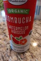 Mängden socker i Sprouts Organic Kombucha (Watermelon Hibiscus)