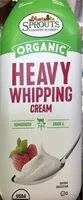 Mängden socker i SPROUTS HEAVY WHIPPING CREAM