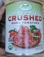 Mängden socker i Organic Crushed Roma Tomatoes