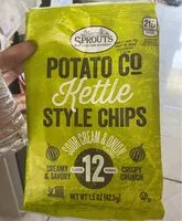 Mängden socker i Potatoe co