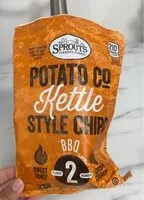 Mängden socker i Potato co kettle style chips