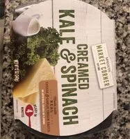 Mängden socker i Creamed Kale & Spinach