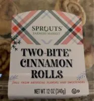 Mängden socker i Two bite cinnamon rolls