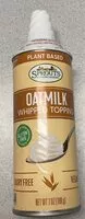 Mängden socker i Oatmilk Whipped Topping