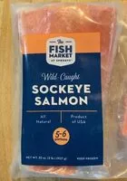 Mängden socker i Wild caught Sockeye Salmon