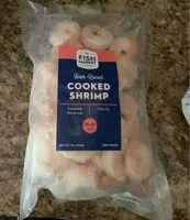 Mängden socker i Cooked dhrimp