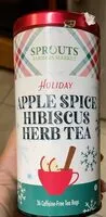 Mängden socker i Apple Spice Hibiscus Herb Tea