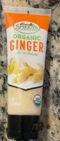 Mängden socker i Organic ginger stir-in paste