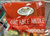 Mängden socker i Vegetable medley