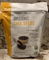 Mängden socker i Organic Chia Seeds