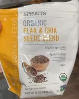 Mängden socker i Organic Flax & Chia Seeds Blend
