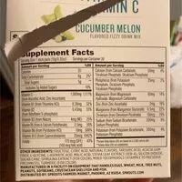 Mängden socker i Fizzy vitamin C