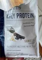 Mängden socker i Vanilla Whey Protein