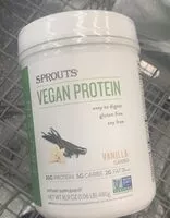 Mängden socker i Vegan protein