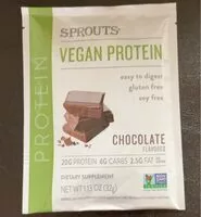 Mängden socker i Vegan Protein chocolate