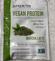 Mängden socker i Vegan Matcha protein