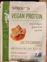 Mängden socker i Vegan protein