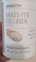 Mängden socker i Grass-Fed Collagen